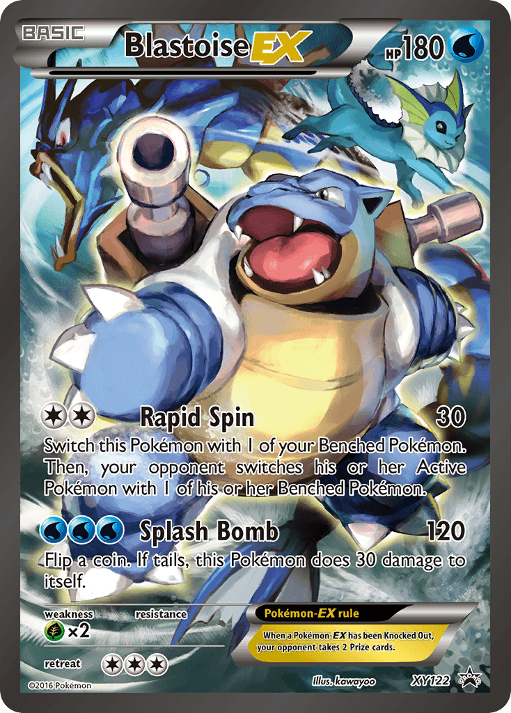 Blastoise ex — XY Black Star Promos